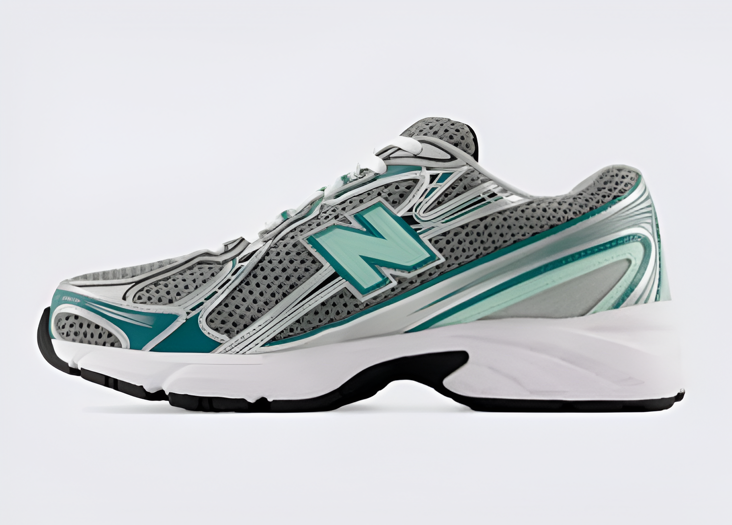 New Balance 740 Silver Metallic New Spruce Luxe Premium Brazil