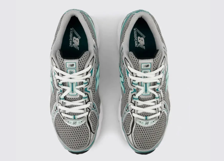 New Balance 740 Silver Metallic New Spruce Luxe Premium Brazil