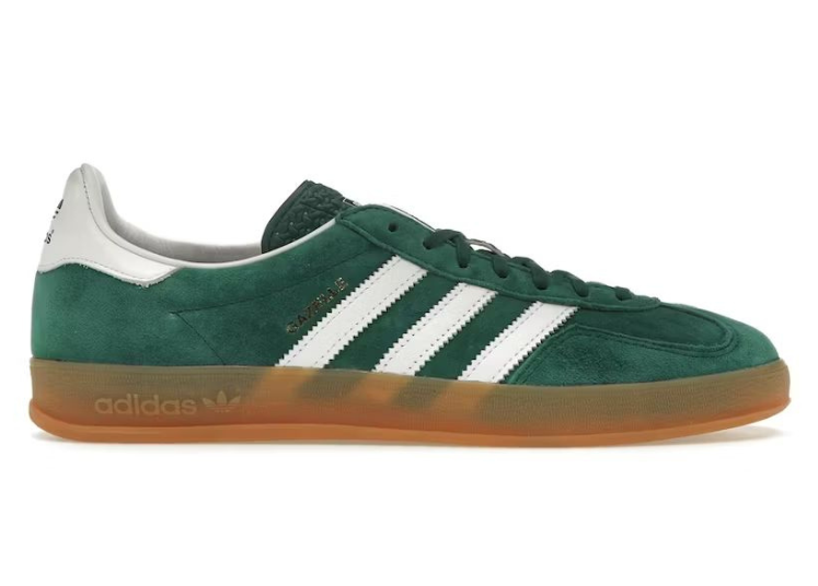 adidas Gazelle Indoor Collegiate Green Gum Luxe Premium Brazil