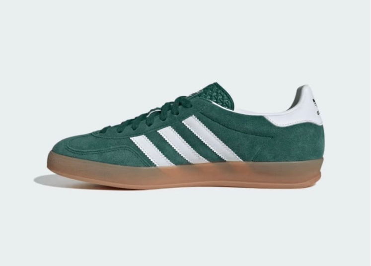 adidas Gazelle Indoor Collegiate Green Gum Luxe Premium Brazil
