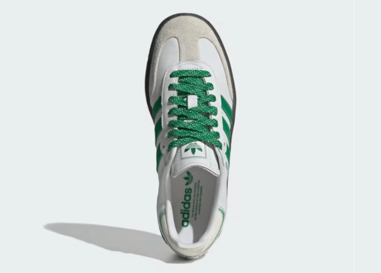 Adidas Sambae Could White Green Luxe Premium Brazil