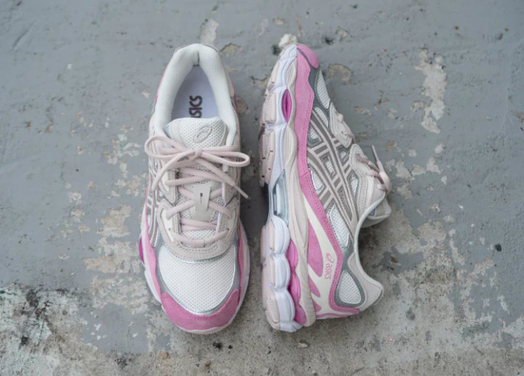 ASICS Gel-NYC Cream Mineral Beige Pink Luxe Premium Brazil