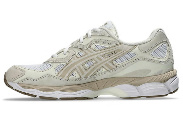Asics Gel-NYC White Feather Grey Luxe Premium Brazil