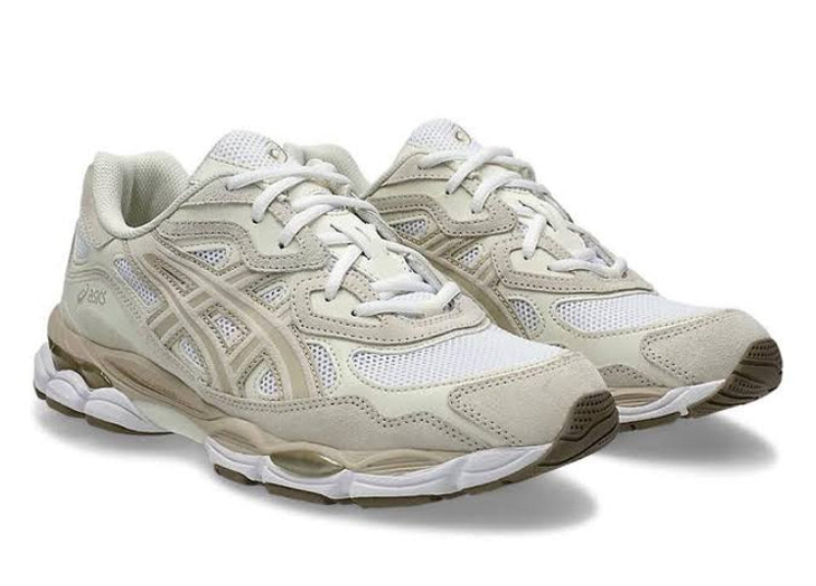 Asics Gel-NYC White Feather Grey Luxe Premium Brazil
