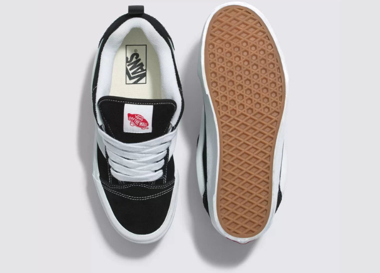 Vans Knu Stack Black White My Store