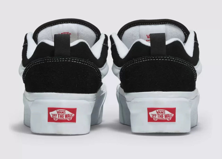 Vans Knu Stack Black White My Store