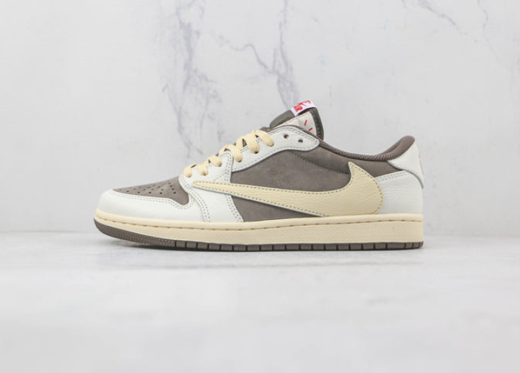 Jordan 1 Low Reverse Mocha Travis Scott Luxe Premium Brazil