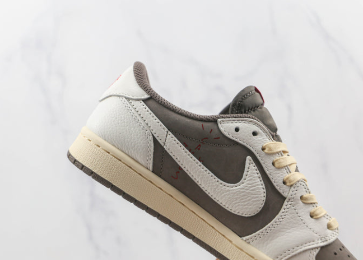 Jordan 1 Low Reverse Mocha Travis Scott Luxe Premium Brazil