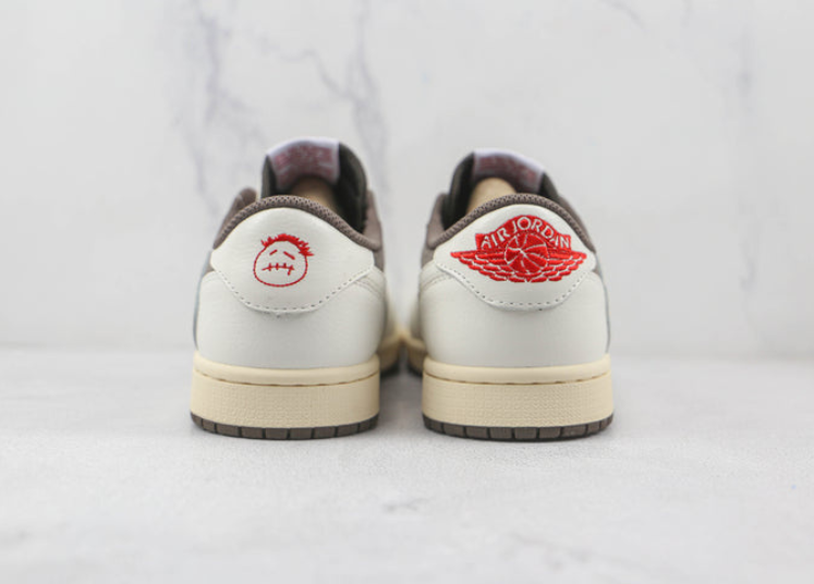 Jordan 1 Low Reverse Mocha Travis Scott Luxe Premium Brazil