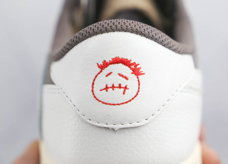 Jordan 1 Low Reverse Mocha Travis Scott Luxe Premium Brazil