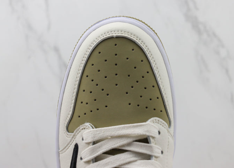 Jordan 1 Retro Low Golf Travis Scott Neutral Olive Luxe Premium Brazil