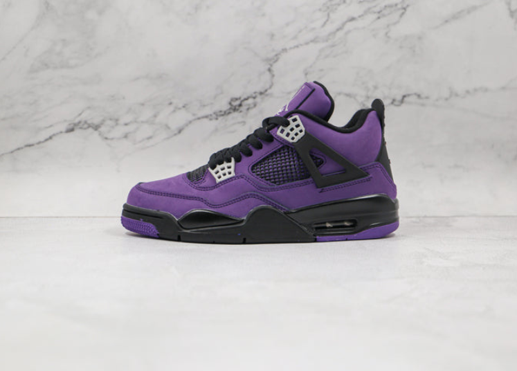 Jordan 4 Retro Travis Scott Purple Luxe Premium Brazil