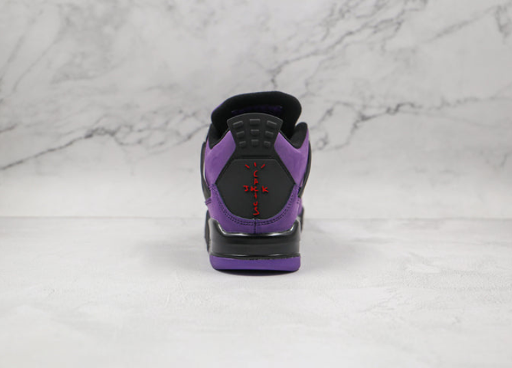 Jordan 4 Retro Travis Scott Purple Luxe Premium Brazil