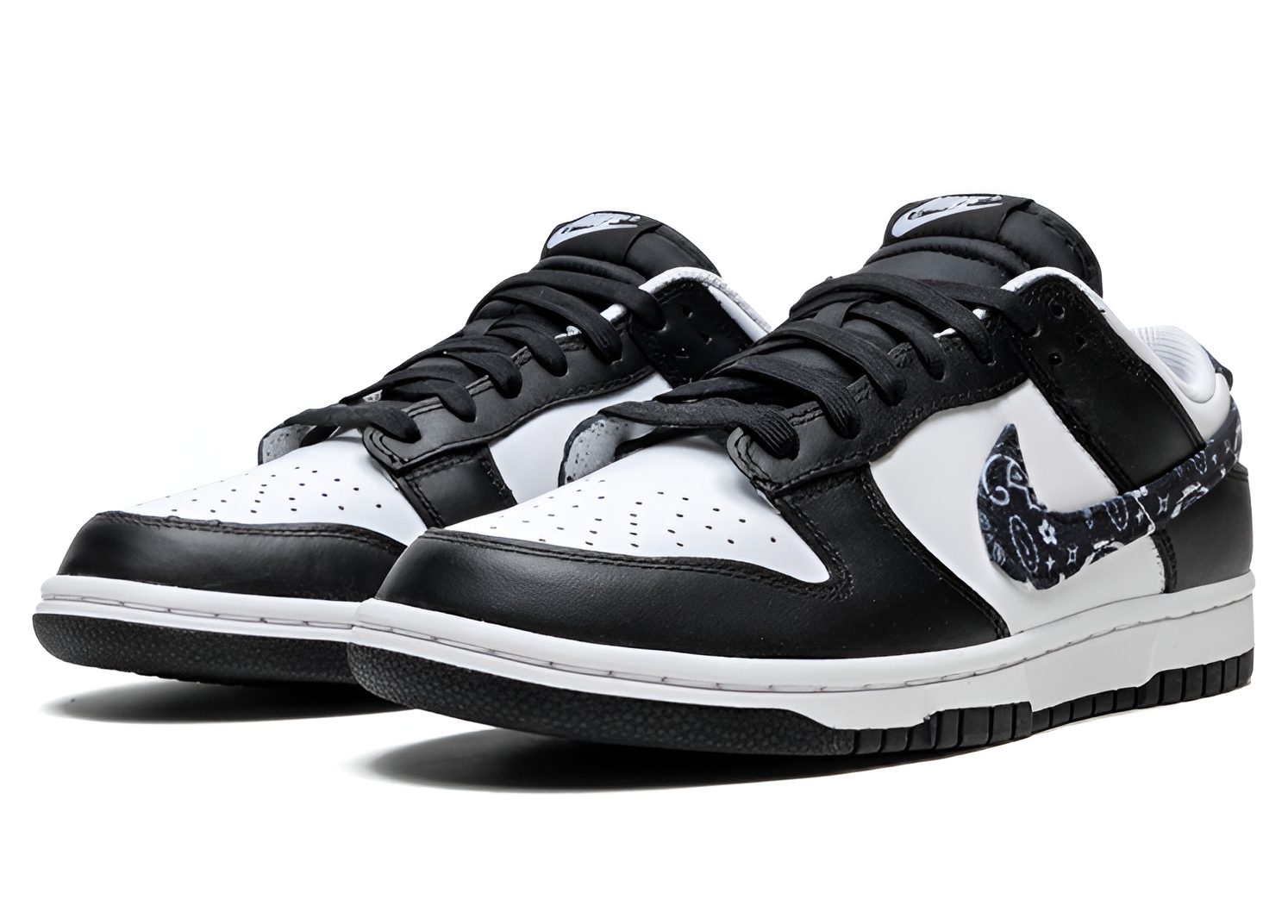 Nike Dunk Low Black Paisley Luxe Premium Brazil