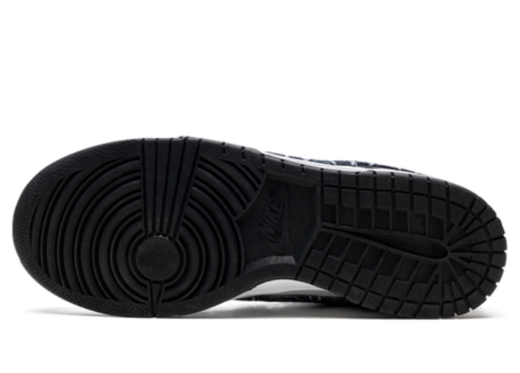 Nike Dunk Low Black Paisley Luxe Premium Brazil