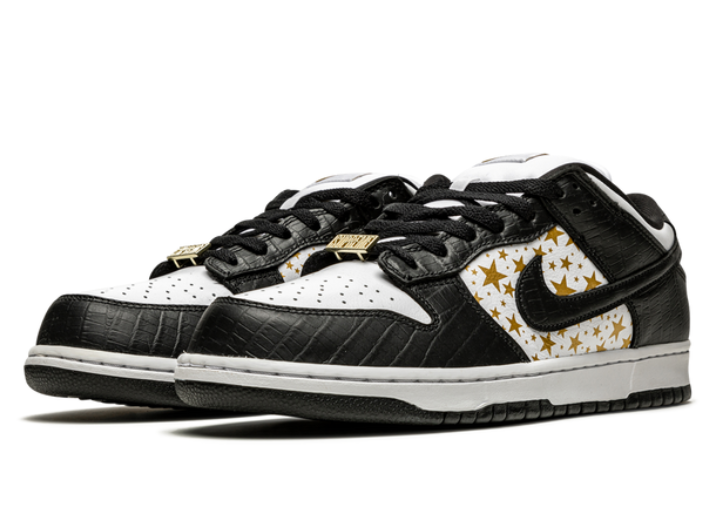 Nike SB Dunk Low Supreme Stars Black Luxe Premium Brazil