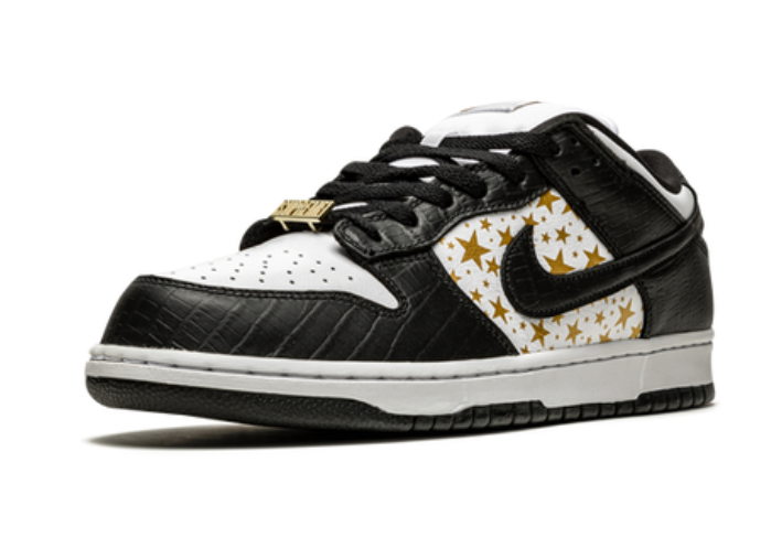 Nike SB Dunk Low Supreme Stars Black Luxe Premium Brazil