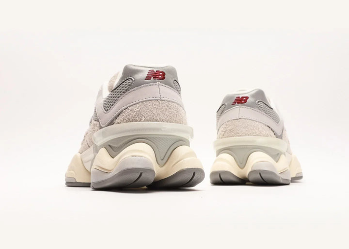 New Balance 9060 Lunar New Year Timberwolf Grey Luxe Premium Brazil