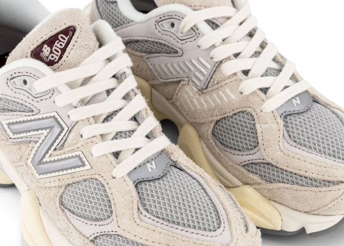 New Balance 9060 Lunar New Year Timberwolf Grey Luxe Premium Brazil