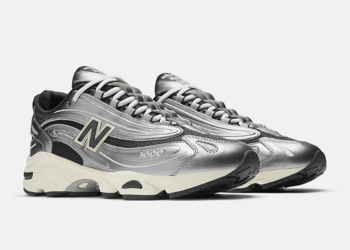 New Balance 1000 Silver Metallic Luxe Premium Brazil