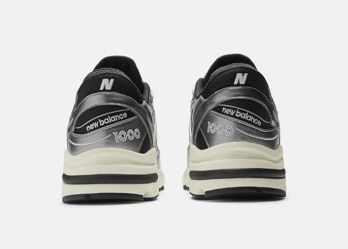 New Balance 1000 Silver Metallic Luxe Premium Brazil