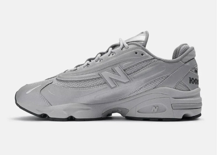 New Balance 1000 Silver Metalic Raincloud Luxe Premium Brazil
