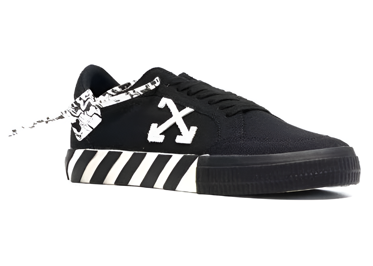 Off-White Vulc Low Black White Arrow Luxe Premium Brazil