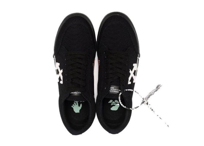 Off-White Vulc Low Black White Arrow Luxe Premium Brazil