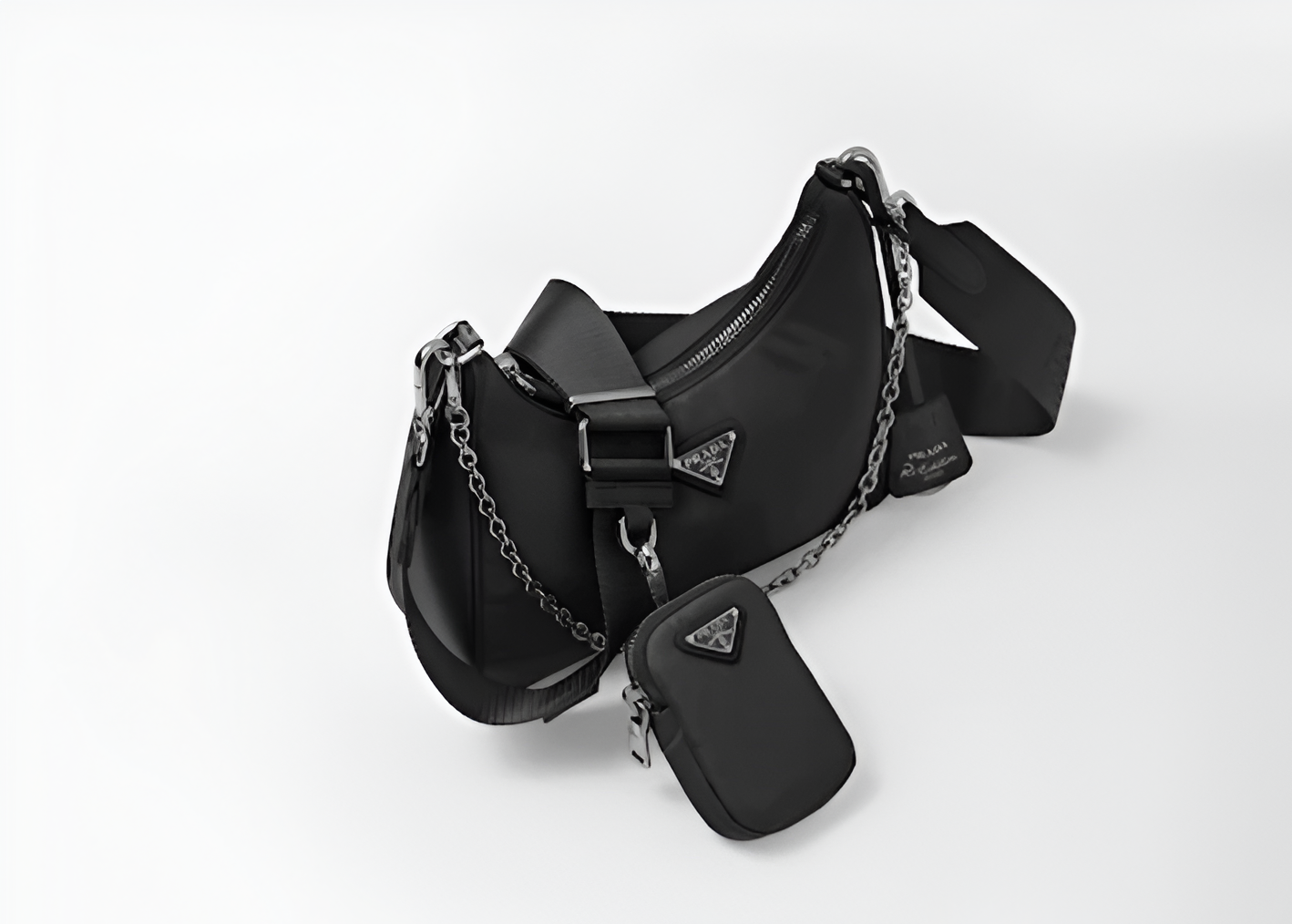 Bolsa em Re-Nylon Prada Re-Edition 2005 Luxe Premium Brazil