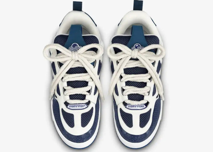 Louis Vuitton LV Skate Sneaker Marine White Luxe Premium Brazil