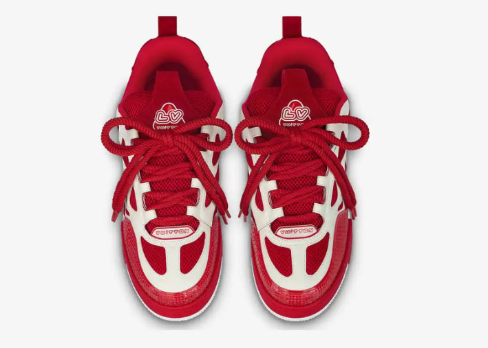Louis Vuitton LV Skate Sneaker Red White Luxe Premium Brazil