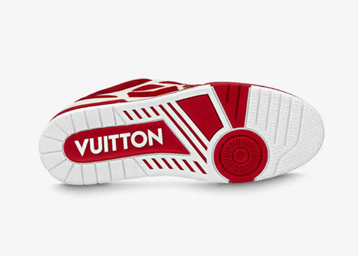 Louis Vuitton LV Skate Sneaker Red White Luxe Premium Brazil