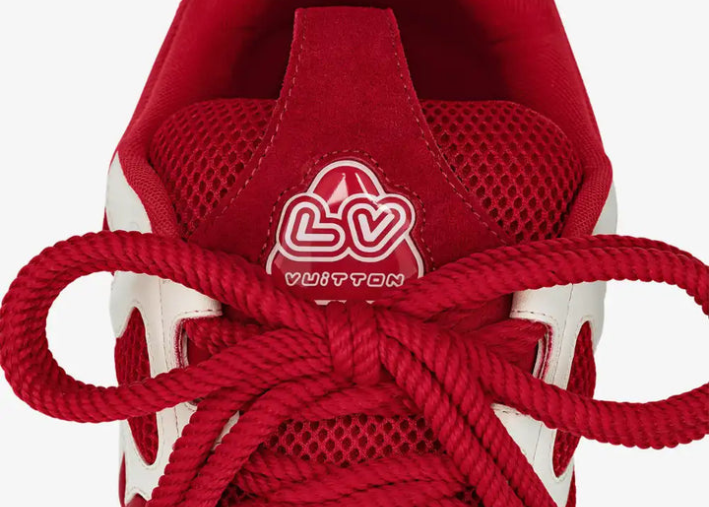 Louis Vuitton LV Skate Sneaker Red White Luxe Premium Brazil