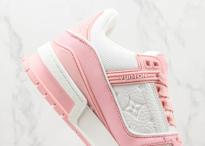Louis Vuitton Trainer Pink Rose Luxe Premium Brazil