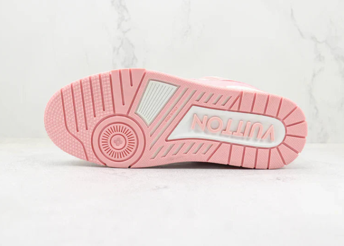 Louis Vuitton Trainer Pink Rose Luxe Premium Brazil