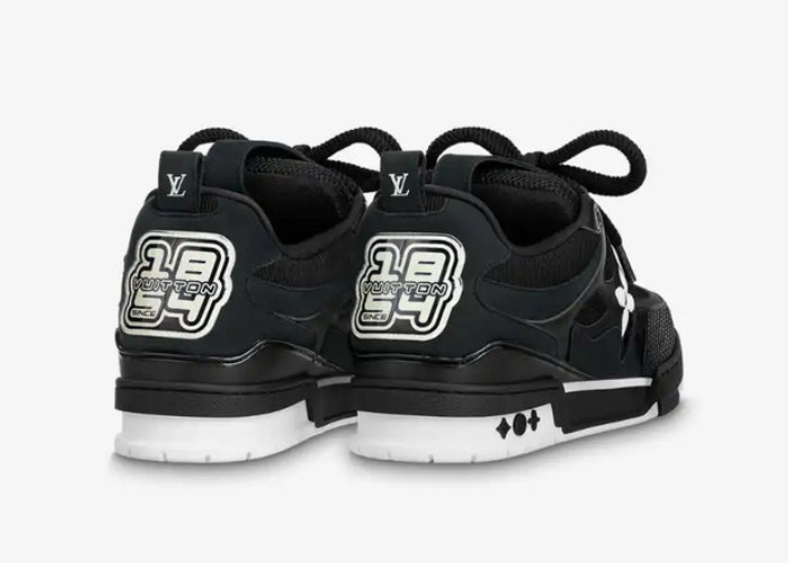 Louis Vuitton LV Skate Sneaker Black White Luxe Premium Brazil
