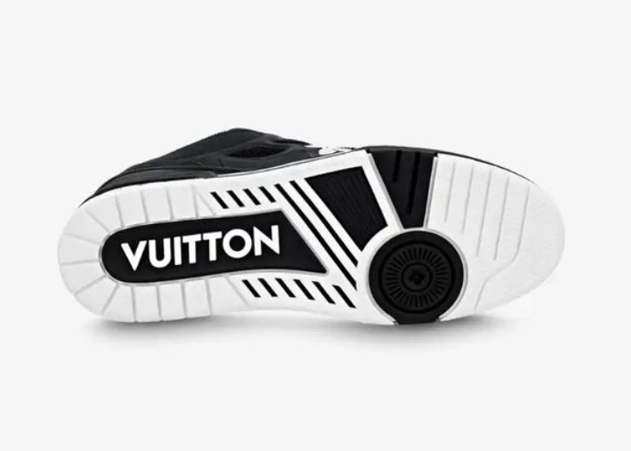 Louis Vuitton LV Skate Sneaker Black White Luxe Premium Brazil