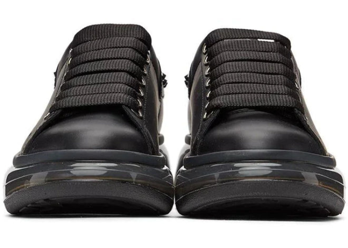 Alexander McQueen Oversized Black Shiny Sole Luxe Premium Brazil