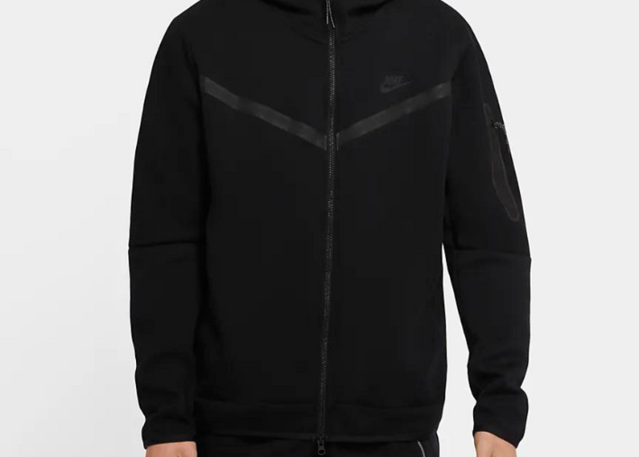 Conjunto Nike Sportswear Tech Fleece Preto Luxe Premium Brazil