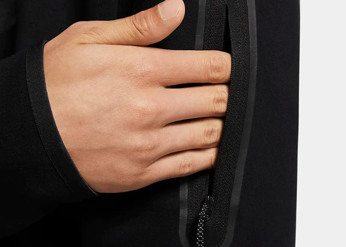 Conjunto Nike Sportswear Tech Fleece Preto Luxe Premium Brazil