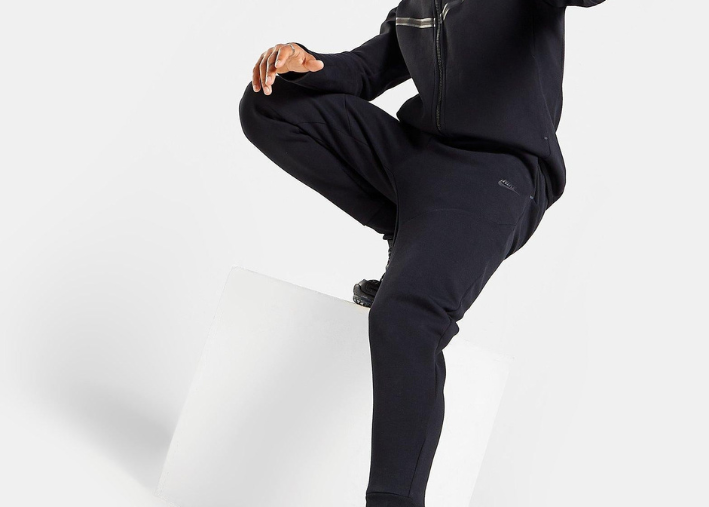 Conjunto Nike Sportswear Tech Fleece Preto Luxe Premium Brazil