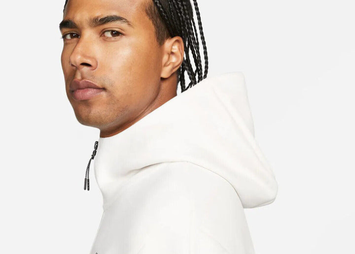 Conjunto Nike Sportswear Tech Fleece Branco Luxe Premium Brazil