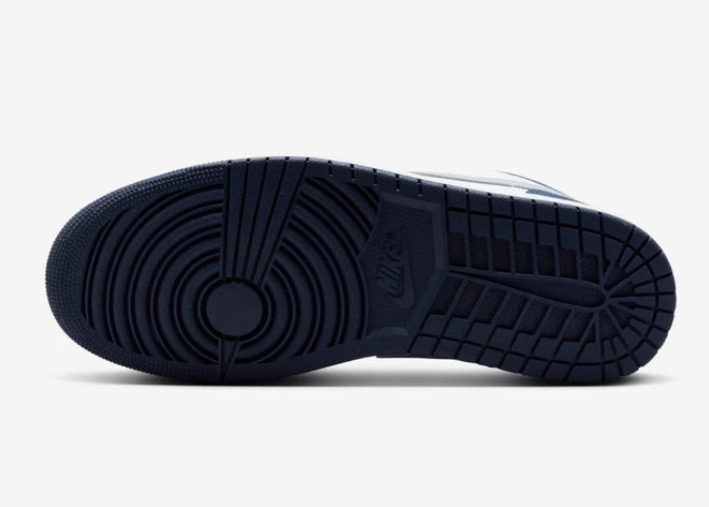 Jordan 1 Low Wolf Grey Midnight Navy Luxe Premium Brazil