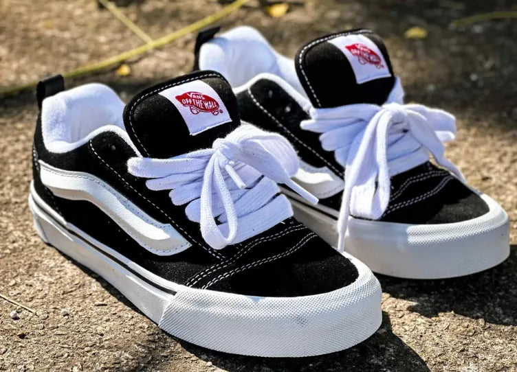 Vans Knu Skool Black White
