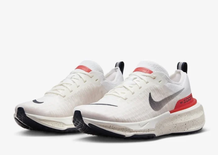 Nike Invincible Run 3 White Bright Crimson