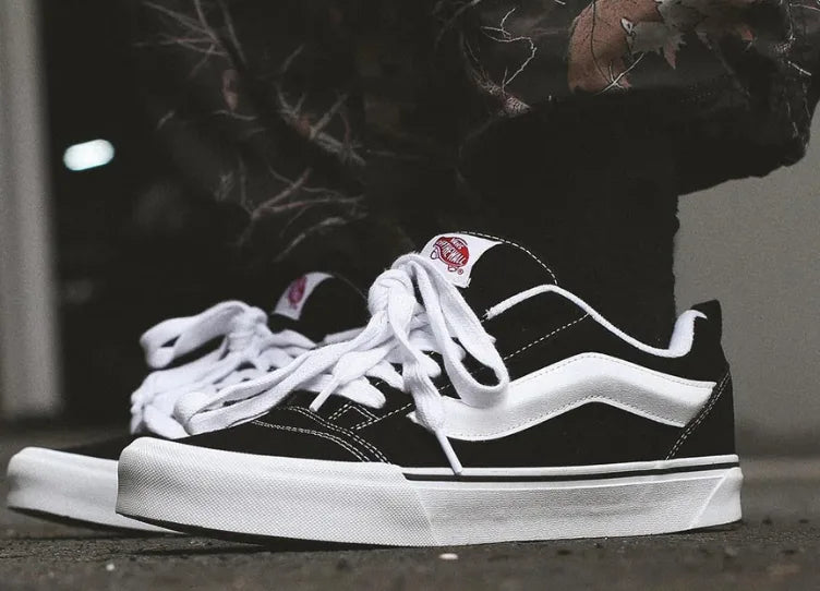 Vans Knu Skool Black White