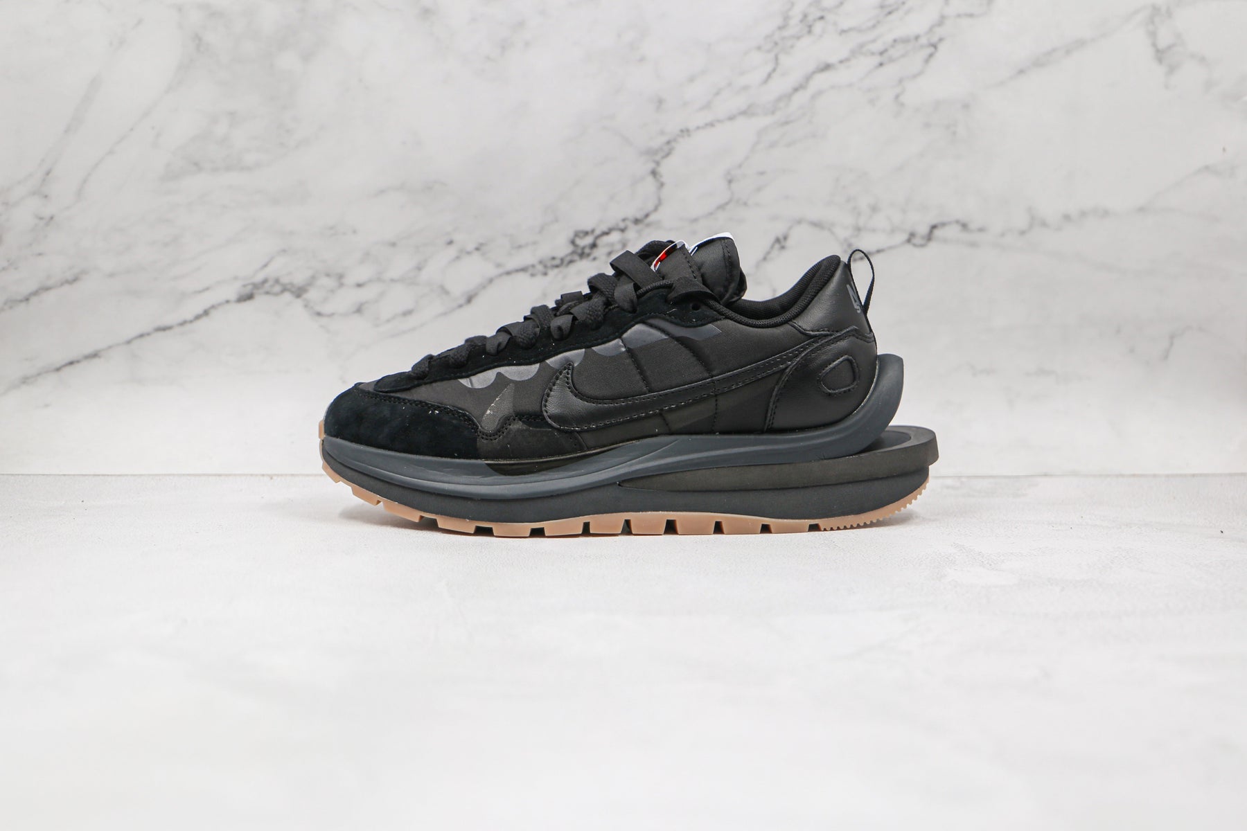Nike Vaporwaffle Sacai Black Gum Luxe Premium Brazil