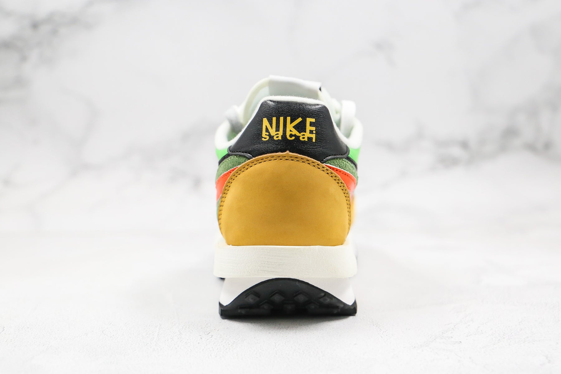 Nike Waffle Sacai Green Multi Luxe Premium Brazil