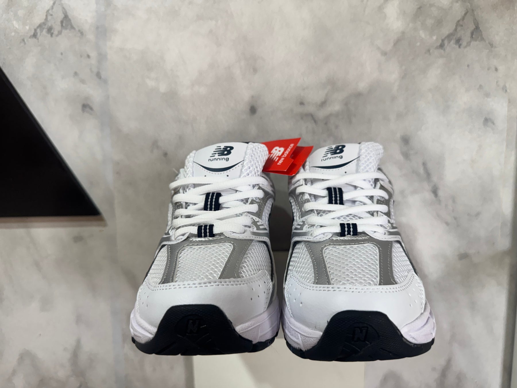 New Balance 530 White Silver Navy (Pronta Entrega)