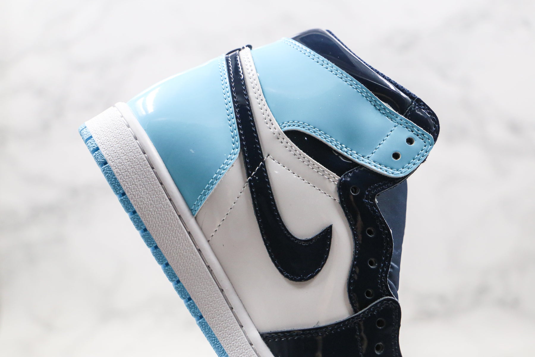 Jordan 1 Retro High UNC Patent Luxe Premium Brazil